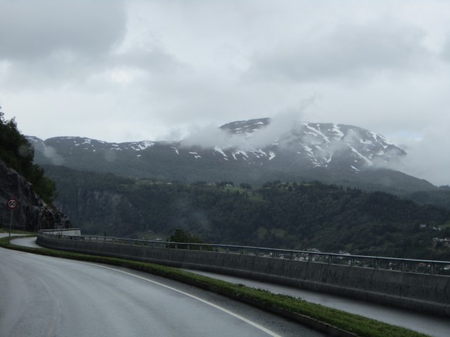 Noorwegen, weg naar Bergen